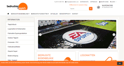 Desktop Screenshot of bedruckter-teppich.com